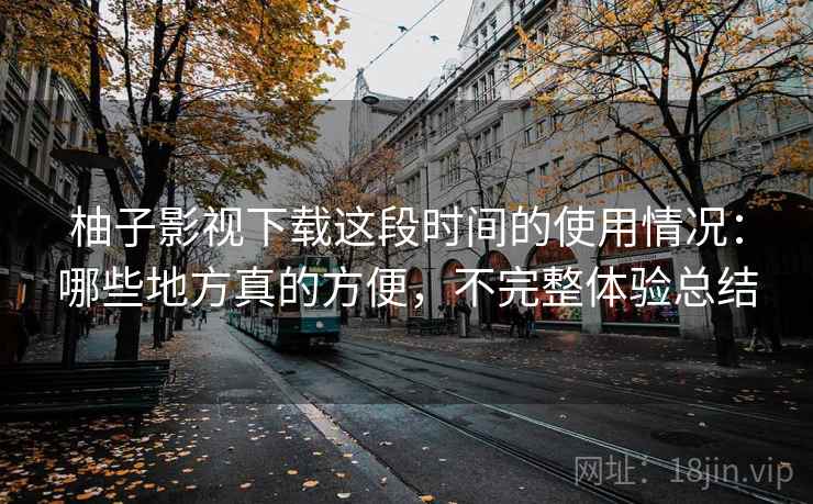 柚子影视下载这段时间的使用情况:哪些地方真的方便,不完整体验总结 柚子影视下载这段时间的使用情况:哪些地方真的方便,不完整体验总结